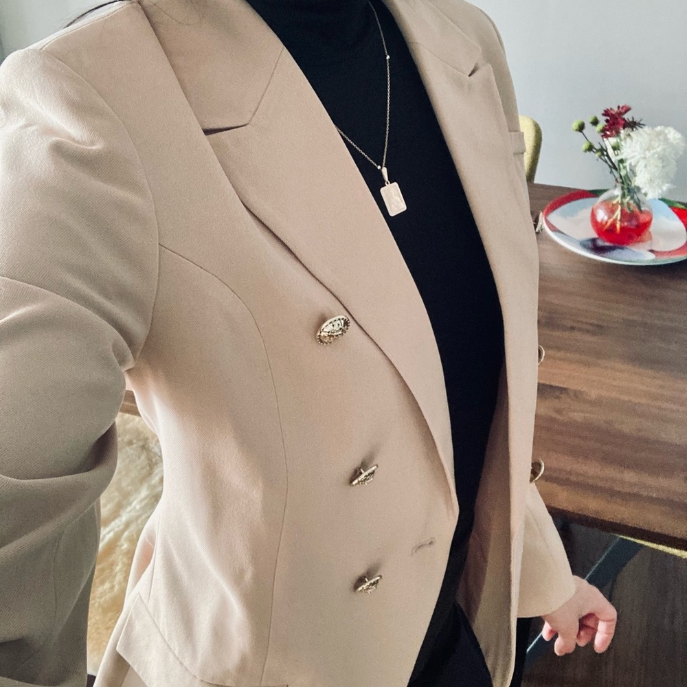 Missguided Military Style Blazer size 4 - Picture 5 of 11